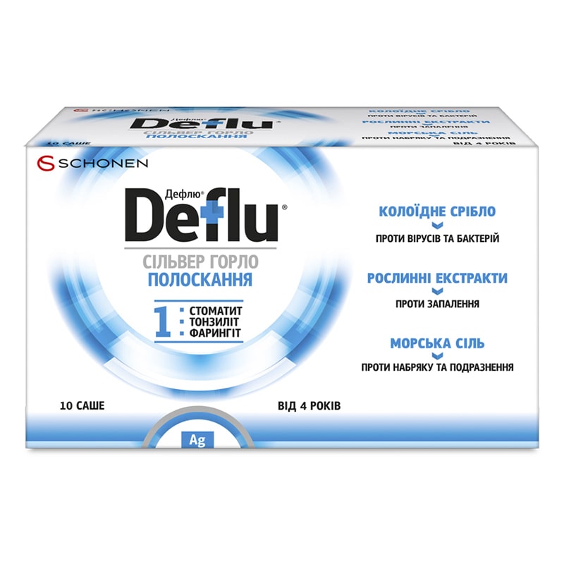 дефлю сільвер порошок