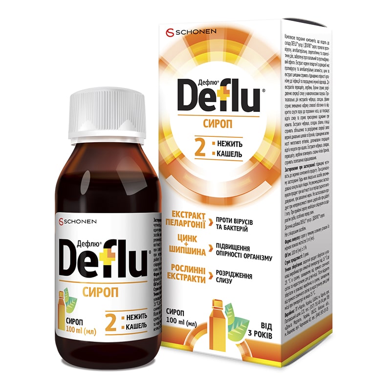 дефлю сироп